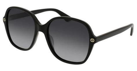 sonnenbrille gucci schwarz|gucci brille schmetterling.